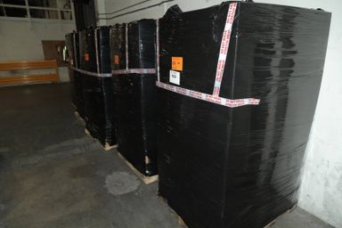 Amazon HPC Mostly Shelf Pull Pallets