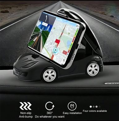 Support de Téléphone en Forme de Petite Voiture