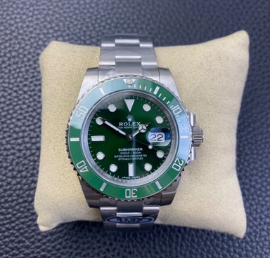 Super Clone Submariner Date Hulk 116610LV Green Dial Green Ceramic Bezel 904L Steel Case & Oyster Bracelet - 3235 Movement