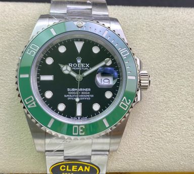 Super Clone Submariner Date Starbucks Green Bezel 126610LV - 3235 Movement