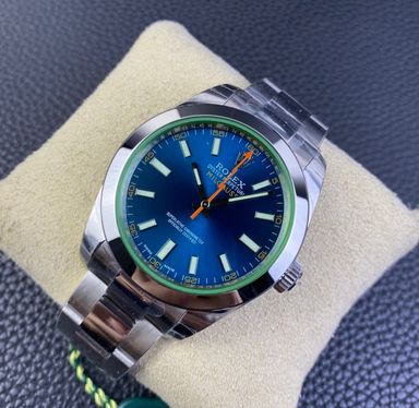 Super Clone Milgauss Blu Dial - Ref 116400GV - assembled watch