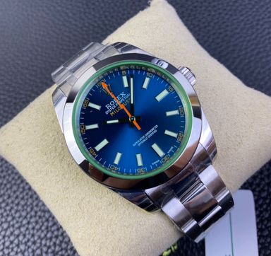 Super Clone Milgauss Blu Dial - Ref 116400GV - assembled watch