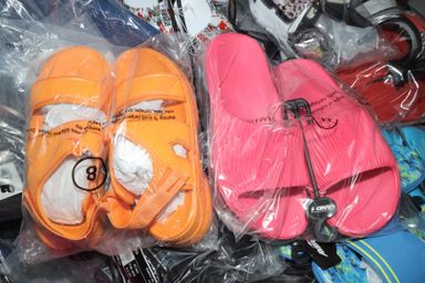 New Overstock Assorted Bins of Avia & And 1 Sandals