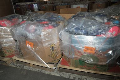 New Overstock Assorted Bins of Avia & And 1 Sandals