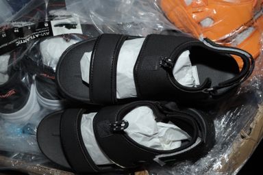 New Overstock Assorted Bins of Avia & And 1 Sandals