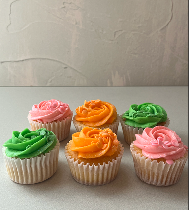 Rainbow Cupcakes