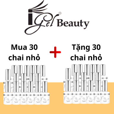 Igel Builder Gel - Mua 30 chai nhỏ tặng 30 chai nhỏ 