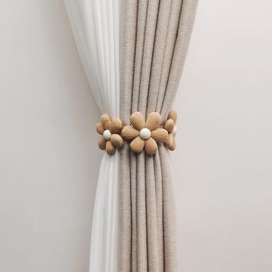 Flower Drapes Tiebacks 