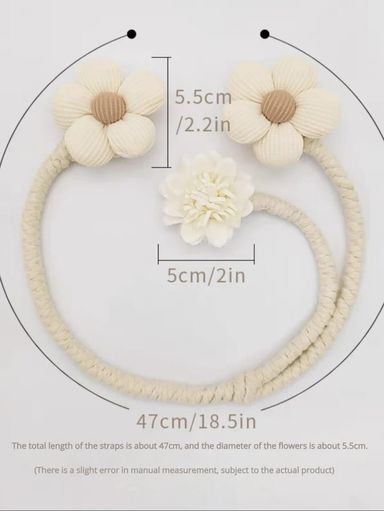 1pcsFlowers Curtain Tieback