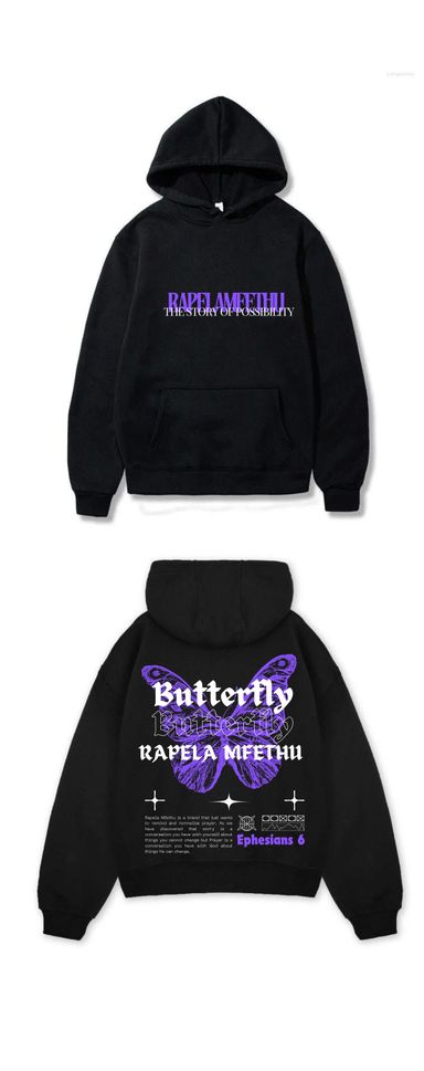 PURPLE BUTTERFLY MECH (hoodie)