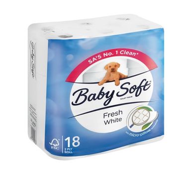 Baby Soft 2 Ply 18 Pack