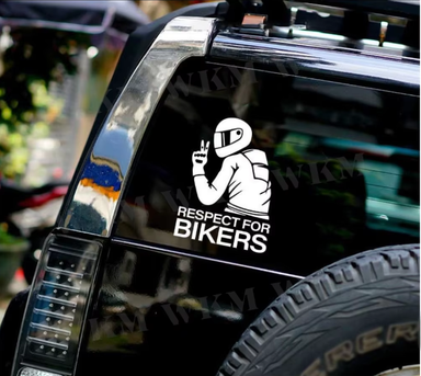 Sticker Motard - "Respect for Bikers"