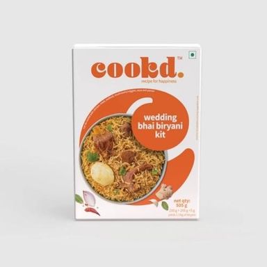 Cookd Wedding Bhai Biryani Kit 505 g