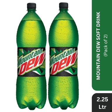 Mountain Dew, 2.25 Ltr (Pack of 2)