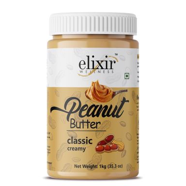 Elixir Classic Peanut Butter Creamy, 1Kg