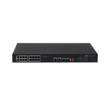 PFS3218-16ET-135 - DAHUA 18-Port Fast Ethernet Switch with 16-Port PoE(135W)