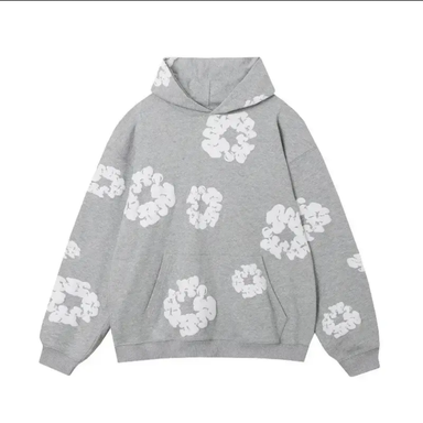 Flower Men's Hoodie 3D Printing Spring and Autumn Hoodie Four Seasons Women and Kids Fashion Street Long-sleeved Sweatshirt