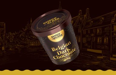 Belgian Dark chocolate tub