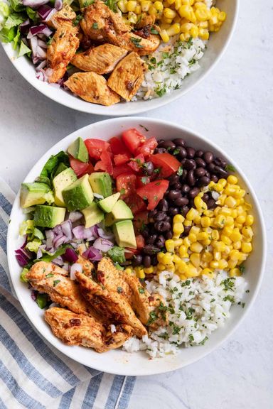 Chicken burrito bowl