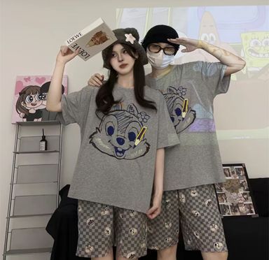 Rabbit couples pajamas 