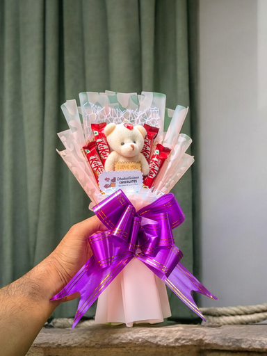 Cute Teddy Bear Bouquet 