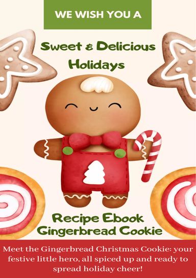 Gingerbread Cookie Recipe Ebook