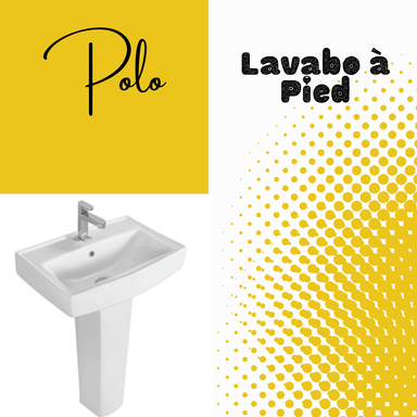 Lavabo à pied Polo