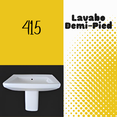 Lavabo demi-pied 415