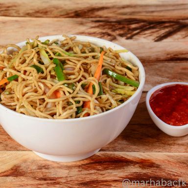 Vegetarian Hakka Noodles