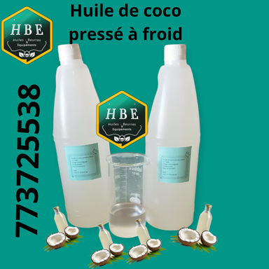 Huile de coco pressé a froid 