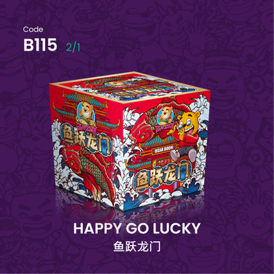 【PRE-OREDER】B115 | HAPPY GO LUCKY 鱼跃龙门