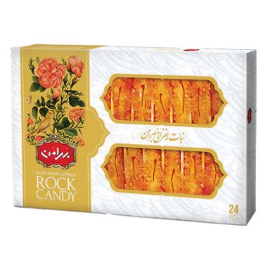 Saffron Rock Candy 24 pcs