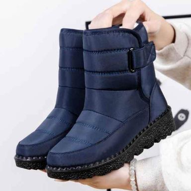 Bottes de neige imperméables coordonnantes pour femmes