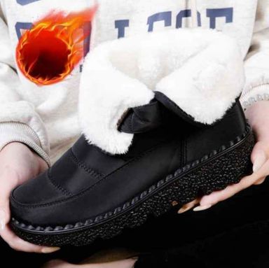 Bottes de neige imperméables coordonnantes pour femmes