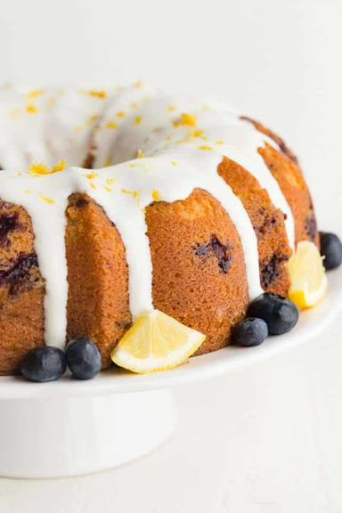 Lemon Blueberry Pound cake