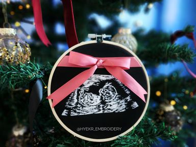 Classic Ultrasound Embroidery Hoop