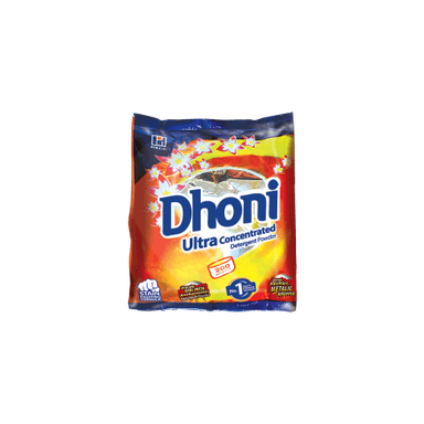 Dhoni Ultra Detergent Powder, 500gm