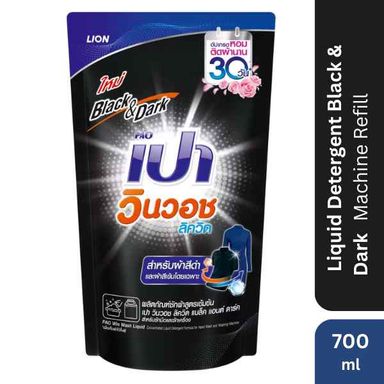 Pao Win Wash Liquid Detergent (Stain Fighter) - Black & Dark , 700ml Refill Pack