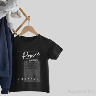 POPPET T-SHIRT KIDS COTTON COMBED 30S