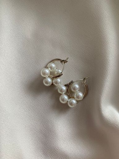 Pearl hoops