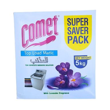 Comet Top Load Matic Detergent Washing Powder, 5kg