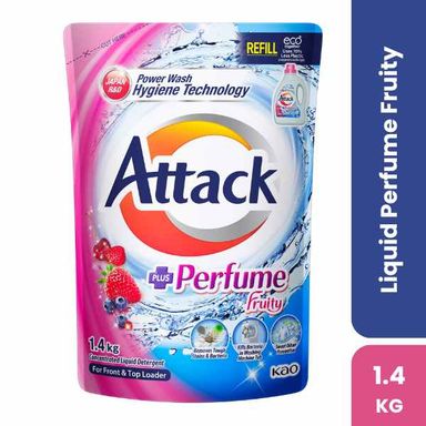 KAO Attack Liquid Perfume Fruity, 1.4kg