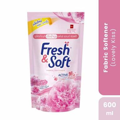 Fresh & Soft Softener (Lovely Kiss), 600ml