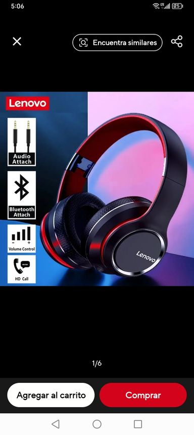 Auriculares bluetooth Lenovo