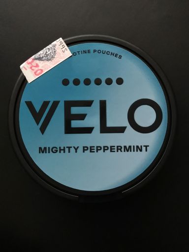 VELO MAX MIGHTY PEPPERMINT ( Nicotine: 24.3mg/g 20 Pouches )