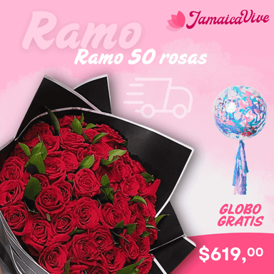 RAMO 50 ROSAS