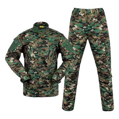 Woodland digital uniform-dark