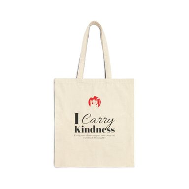 I carry kindness totebag