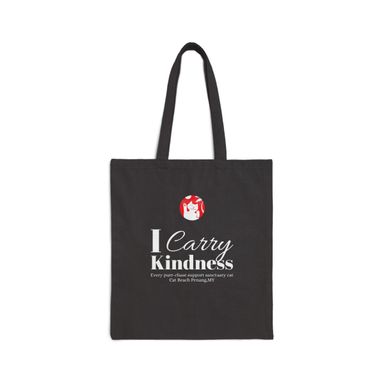 I carry kindness totebag