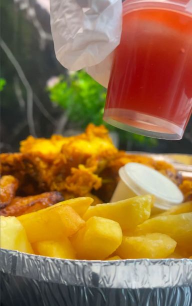 Hot and Spicy Fried Chicken Combo